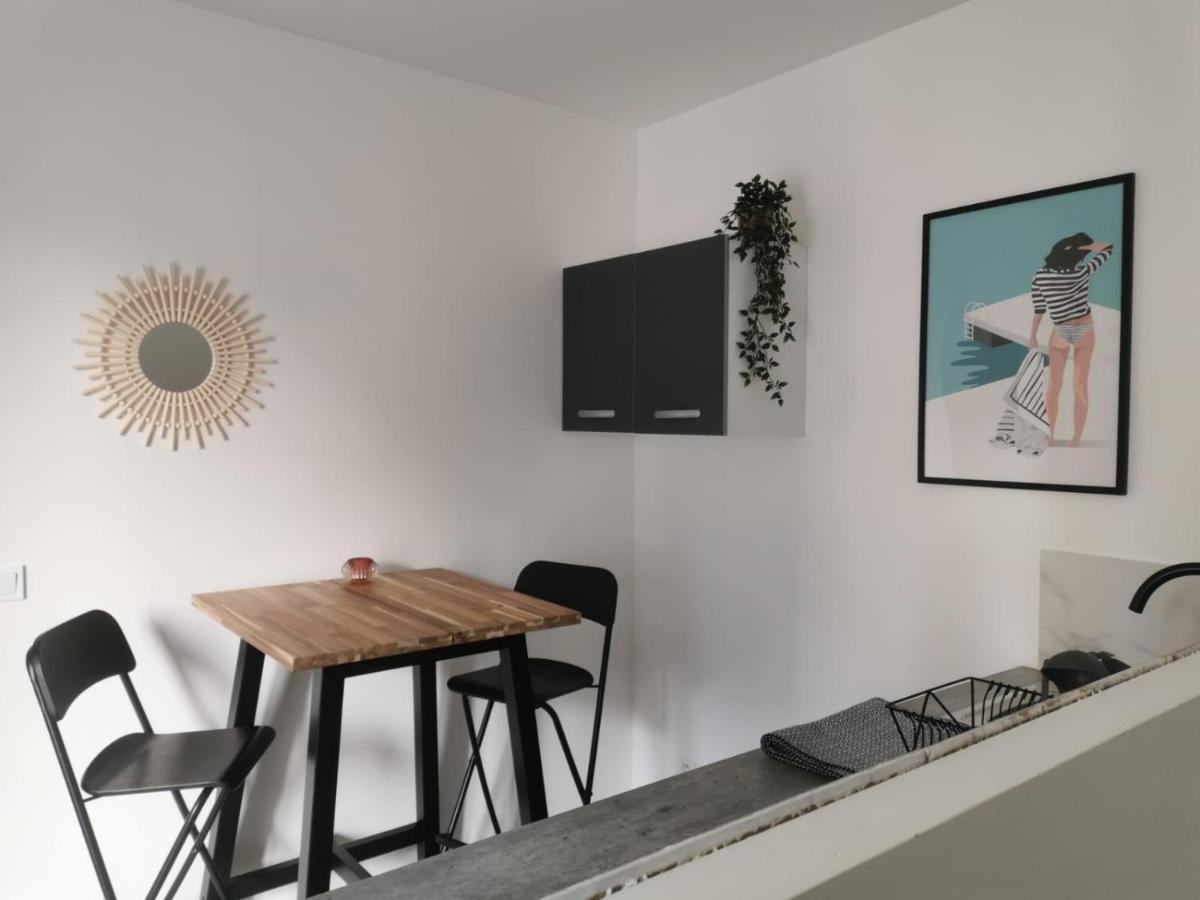 Studio Cosy Et Renove A 2 Pas Gare Reims Centre - Rue Leilighet Eksteriør bilde