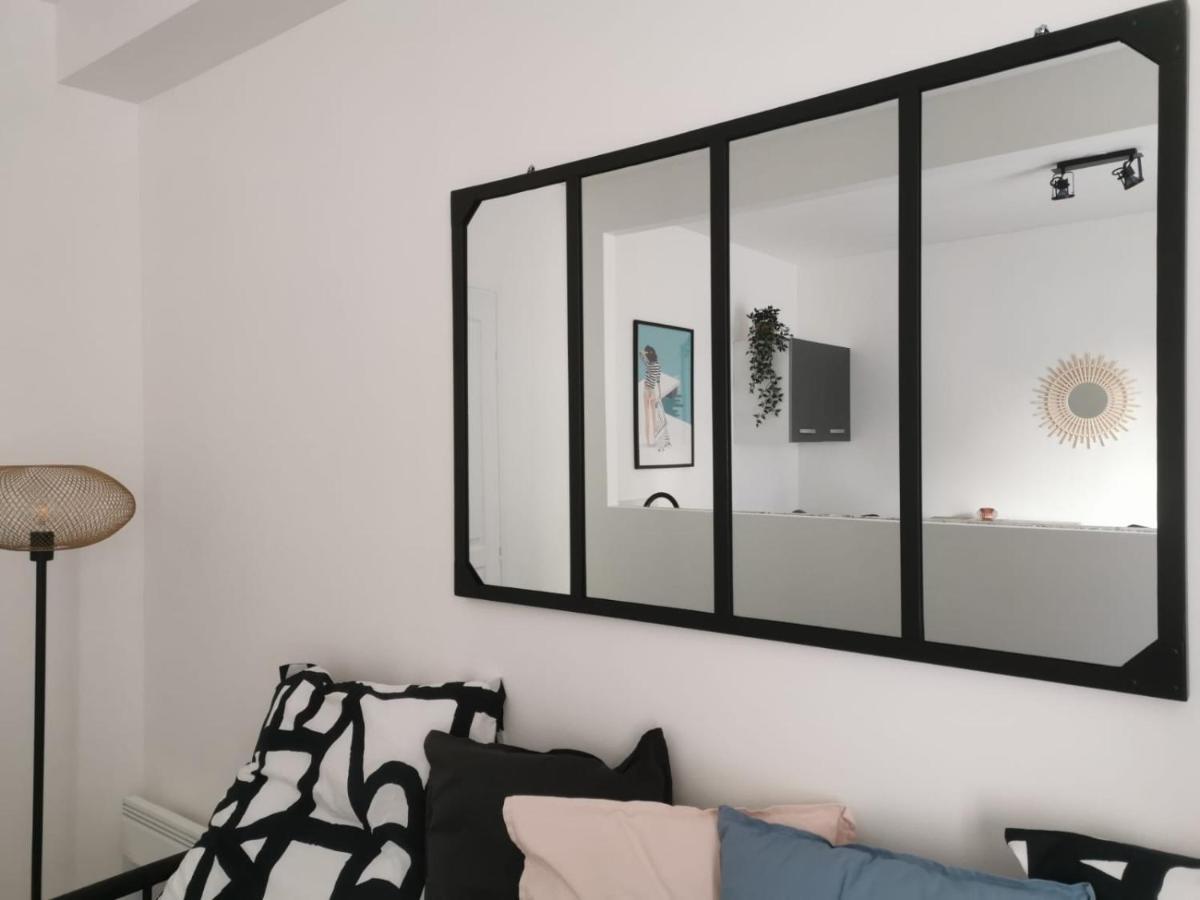 Studio Cosy Et Renove A 2 Pas Gare Reims Centre - Rue Leilighet Eksteriør bilde